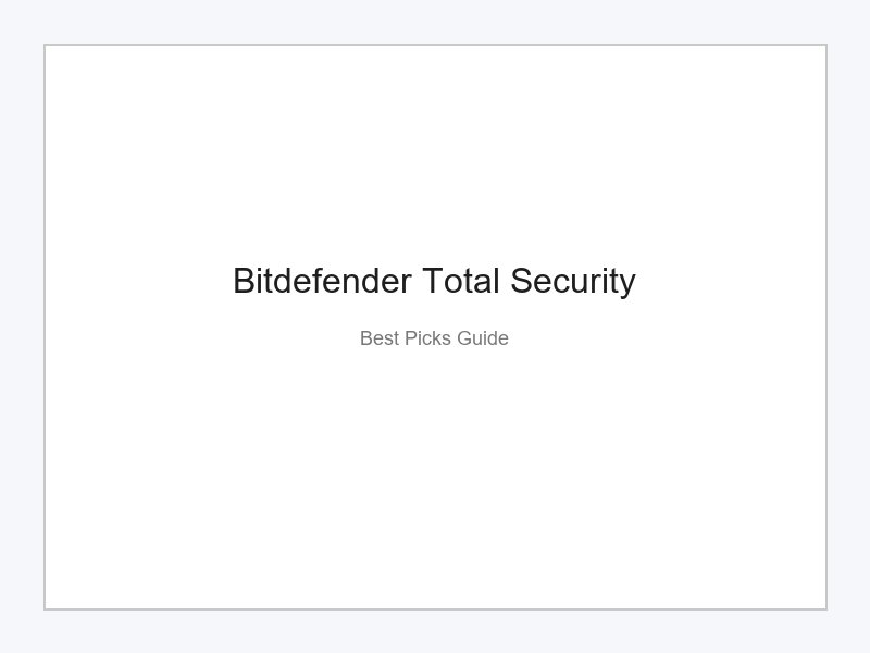 Bitdefender Total Security antivirus logo