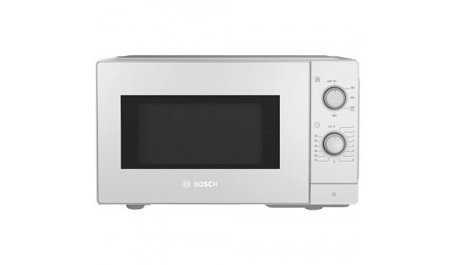 Bosch FFL020MW0 Serie 2 freistehende Mikrowelle in Weiß