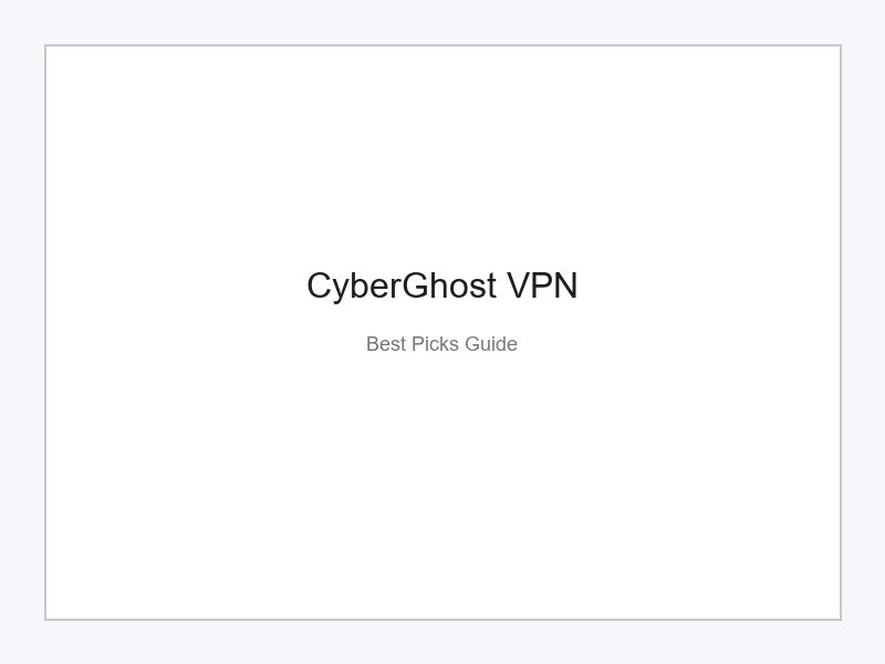 CyberGhost VPN logo