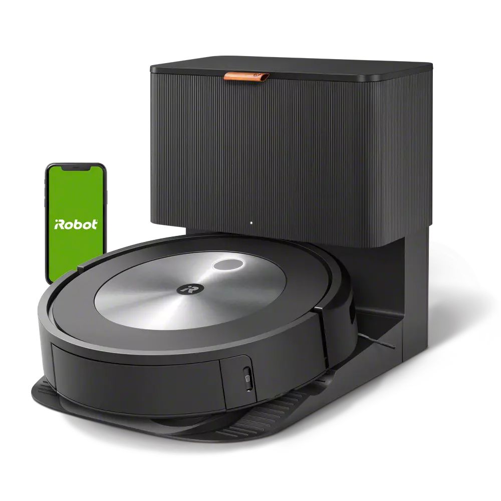 iRobot Roomba j7+ robot vacuum with Clean Base automatic dirt disposal
