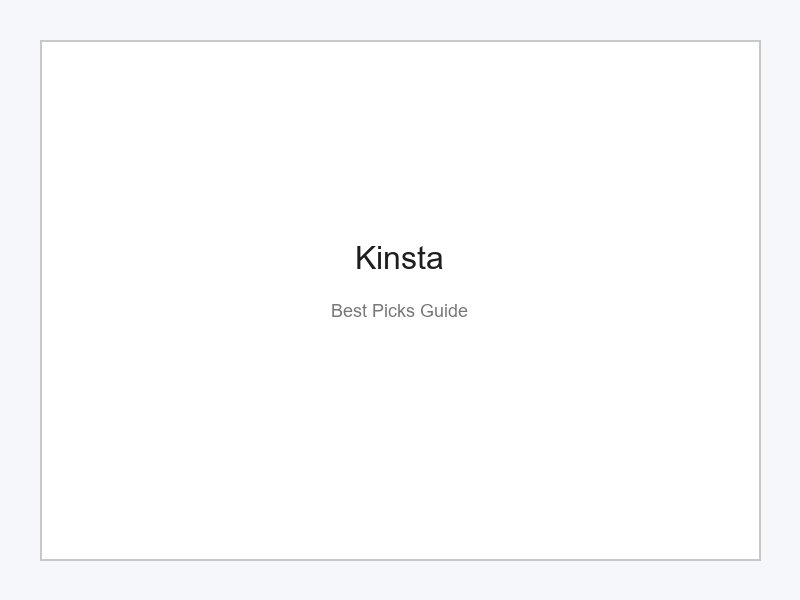 Kinsta managed WordPress hosting logo