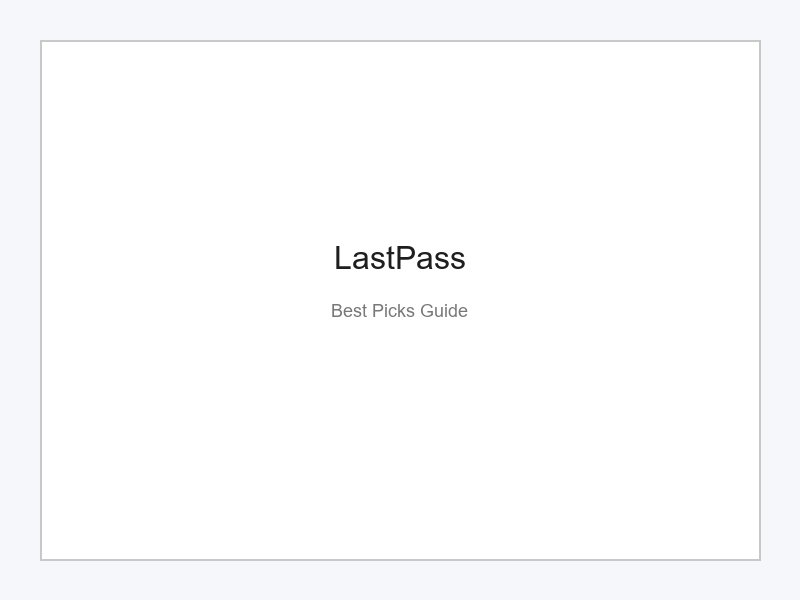 LastPass password manager logo