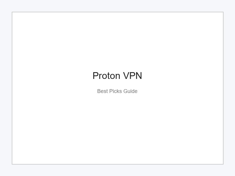 Proton VPN logo