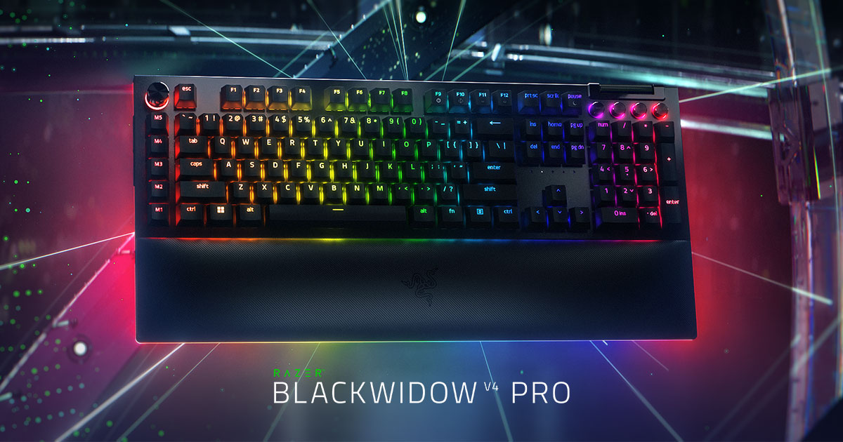 Razer BlackWidow V4 Pro Gaming-Tastatur