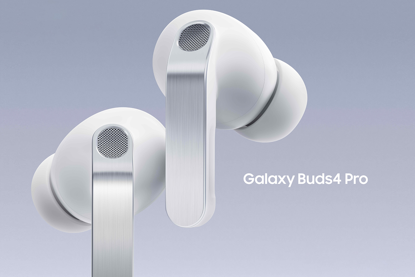 Samsung Galaxy Buds 4 Pro wireless earbuds with case