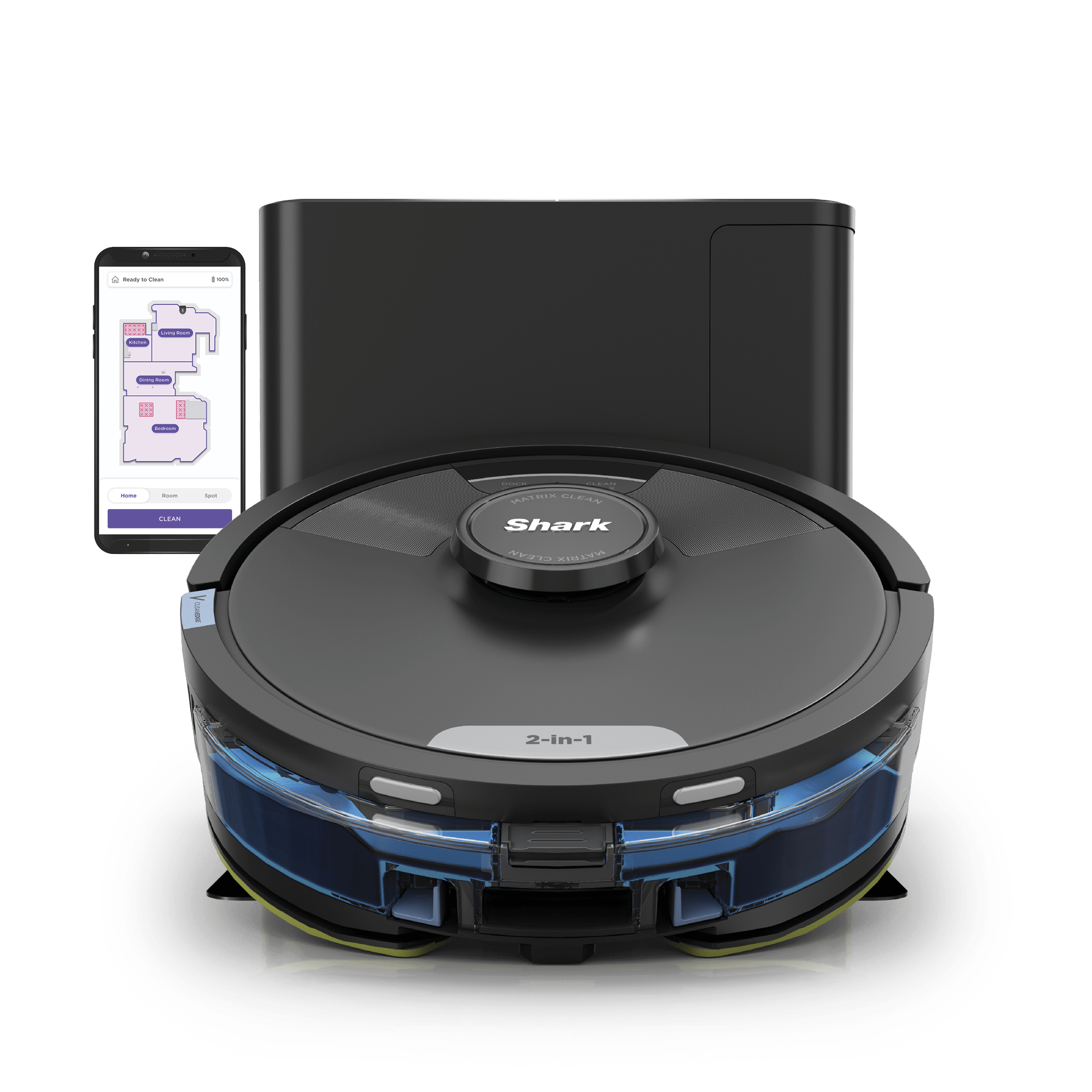 Shark AI Ultra 2-in-1 Robot Vacuum and Mop with Matrix Clean