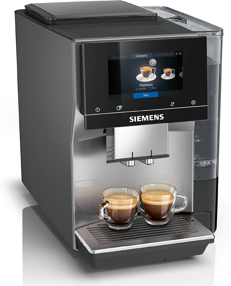 Siemens EQ.700 Kaffeevollautomat in Inox-Silber
